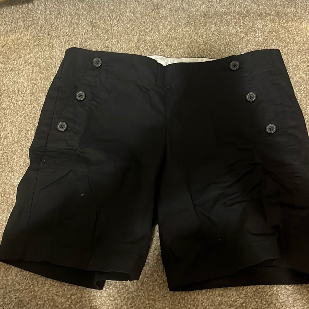 Black shorts J. Crew sz 4
